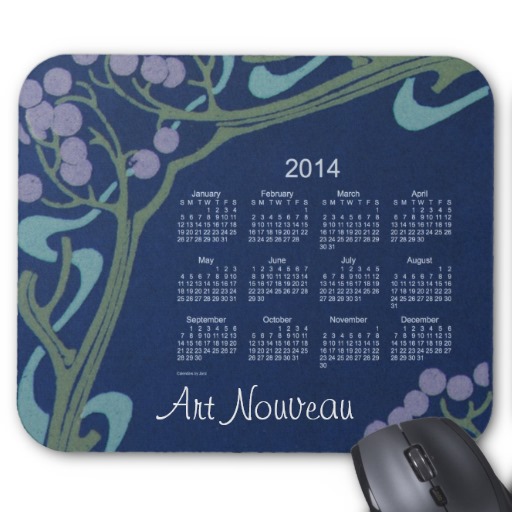 Calendar mouse pads Mouse Pads